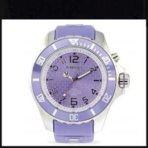 KYBOE!!  Silver Series Lavender Watch